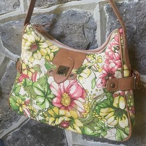 Caribbean Joe Floral Hobo Shoulder bag
